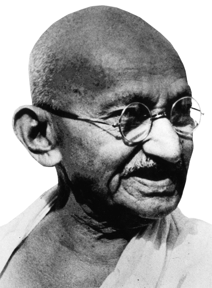 Portait of Gandhi